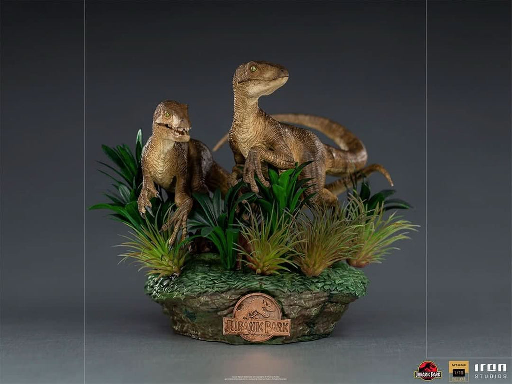 Just The Two Raptors - Jurassic Park - Art Scale 1/10 - Iron Studios