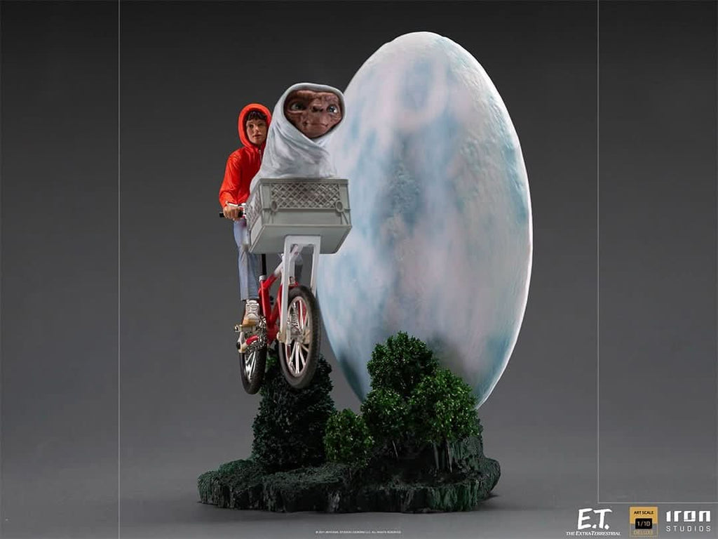 E.T. & Elliot Deluxe - E.T. The Extra-Terrestrial - Art Scale 1/10 - Iron Studios