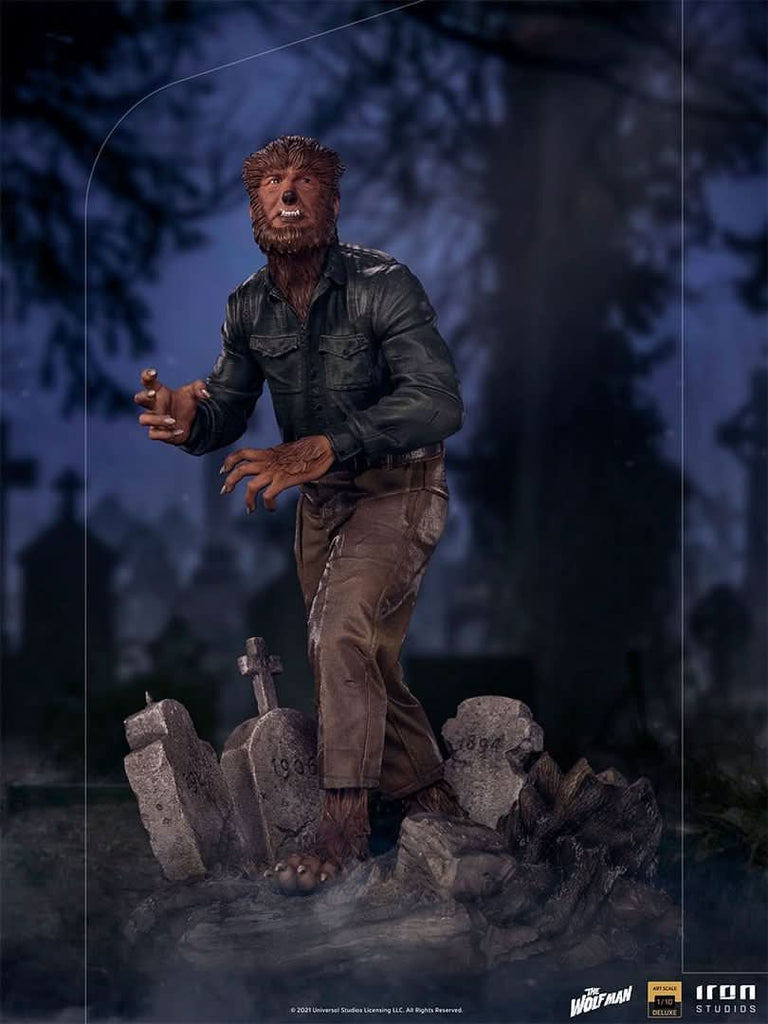 Wolfman Deluxe - Universal Monsters - Art Scale 1/10 - Iron Studios