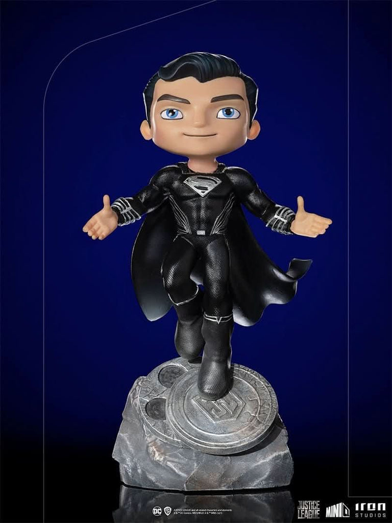 Superman Black Suit - Zack Snyder's Justice League - Minico - Iron Studios