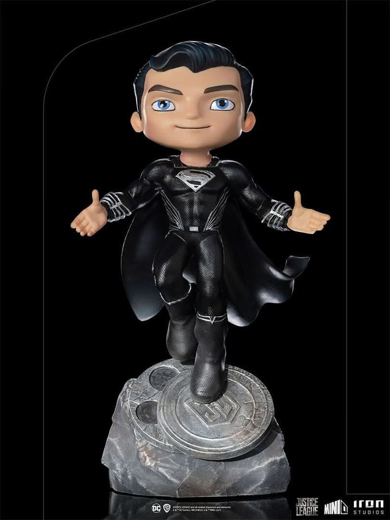 Superman Black Suit - Zack Snyder's Justice League - Minico - Iron Studios