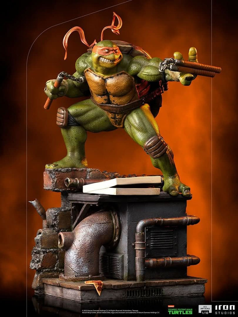 Statue Michelangelo - Teenage Mutant Ninja Turtles - BDS Art Scale 1/10 - Iron Studios
