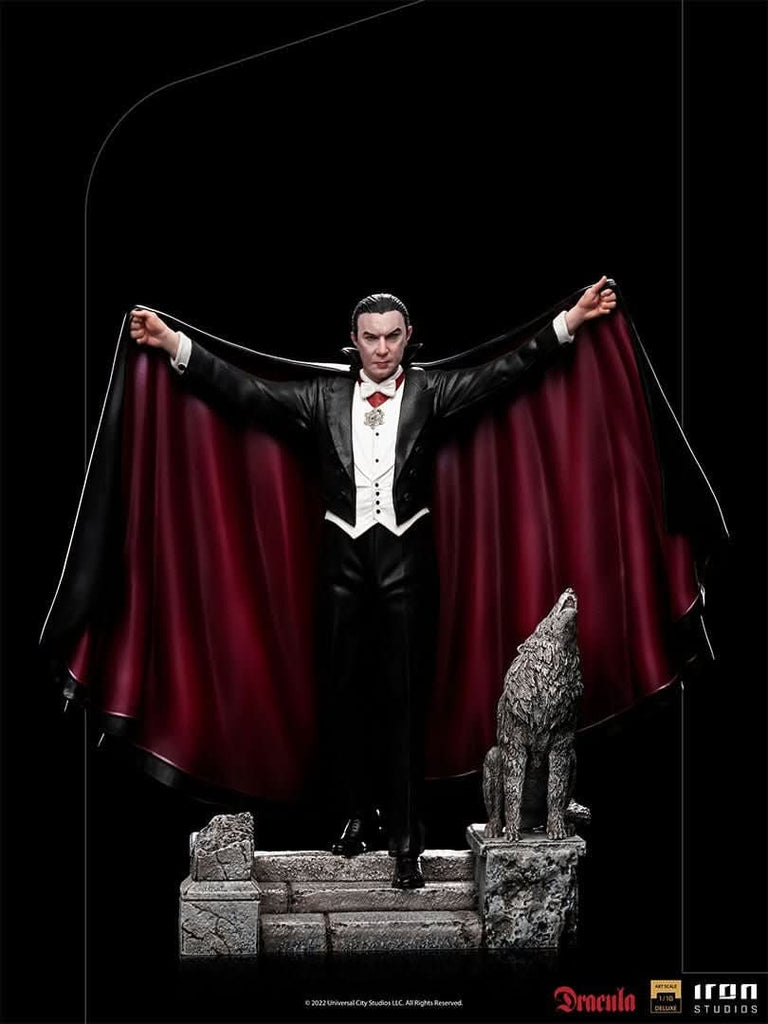 Statue Dracula Bela Lugosi Deluxe - Universal Monsters - Art Scale 1/10 - Iron Studios