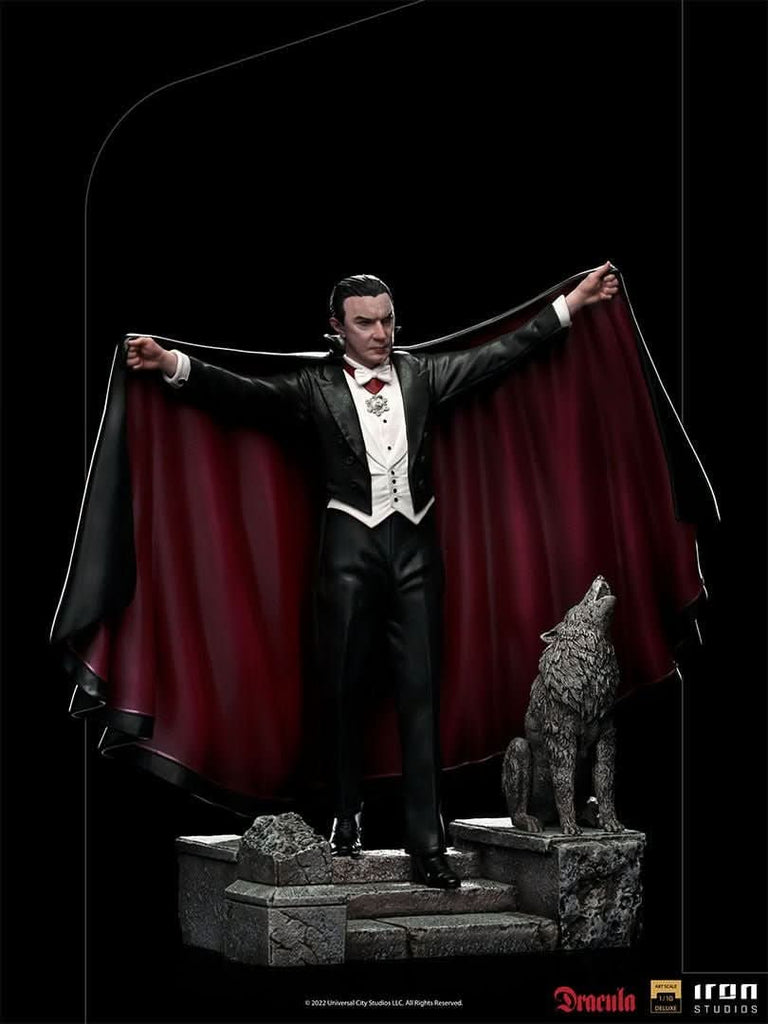 Statue Dracula Bela Lugosi Deluxe - Universal Monsters - Art Scale 1/10 - Iron Studios