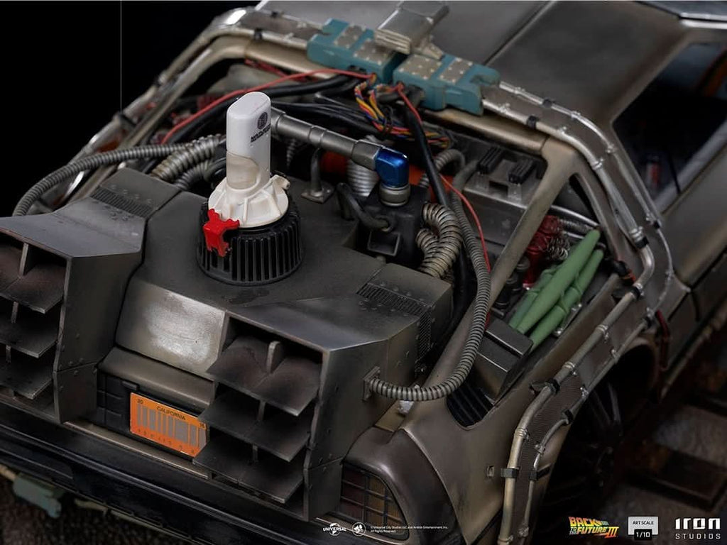 Statue Delorean - Back to the Future III - Art Scale 1/10 - Iron Studios
