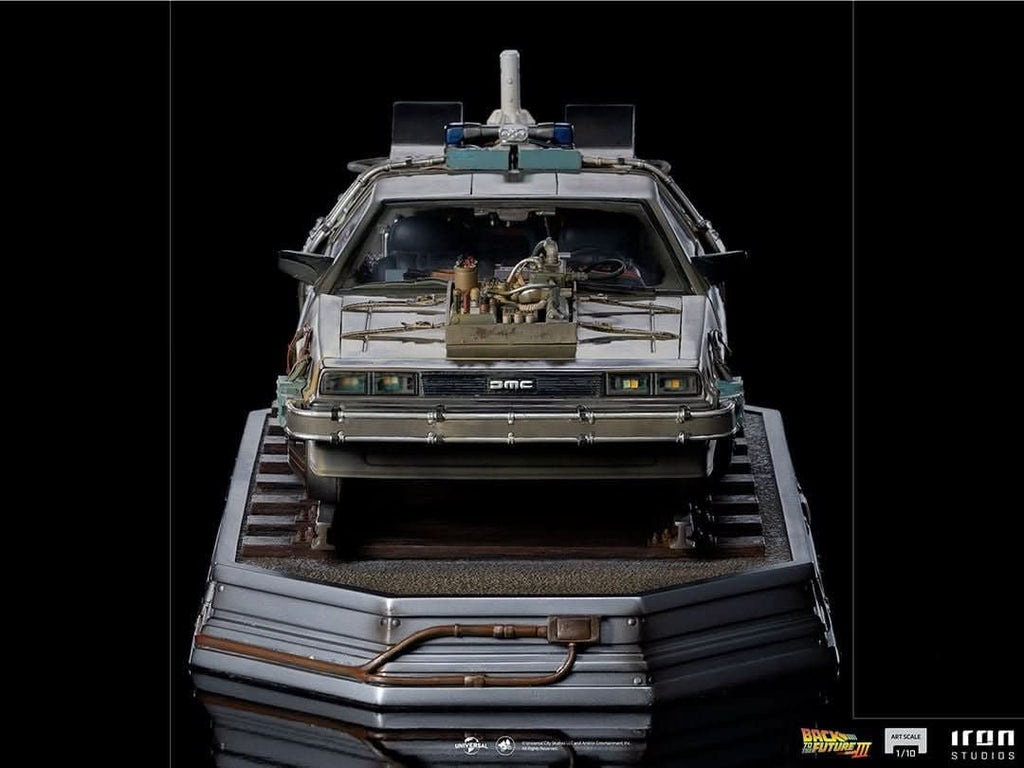 Statue Delorean - Back to the Future III - Art Scale 1/10 - Iron Studios