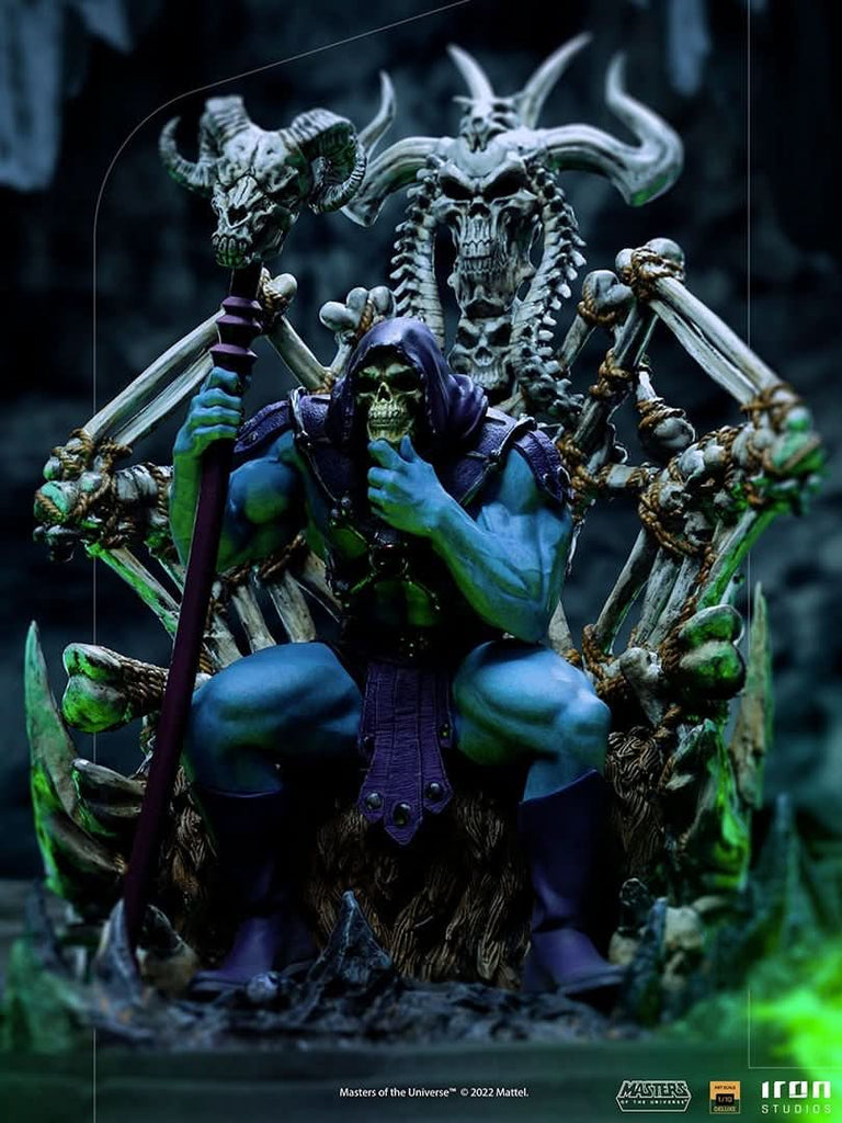 Statue Skeletor on Throne - Masters of the Universe - Art Scale 1/10 - Iron Studios