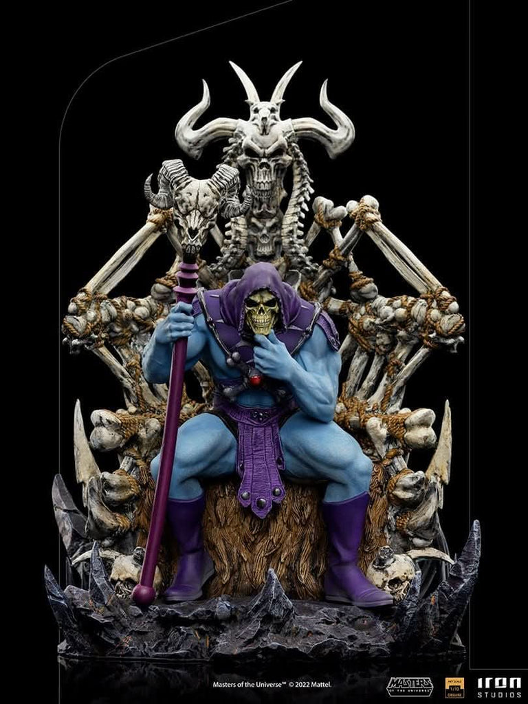 Statue Skeletor on Throne - Masters of the Universe - Art Scale 1/10 - Iron Studios