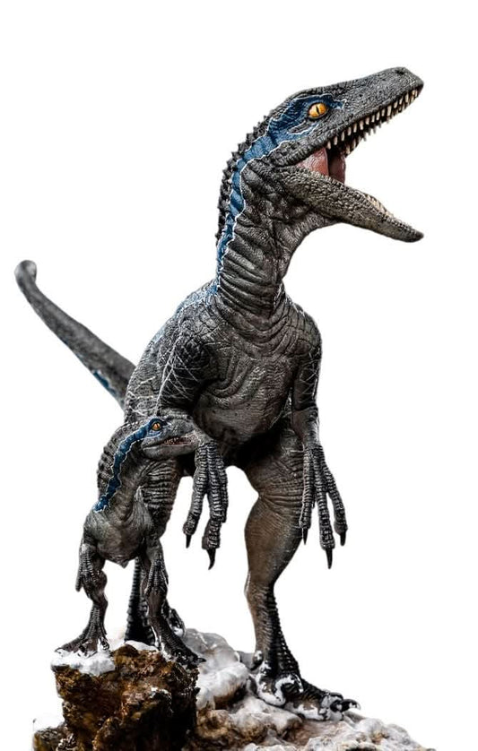 Statue Blue and Beta Deluxe - Jurassic World: Dominion - Art Scale 1/10 - Iron Studios