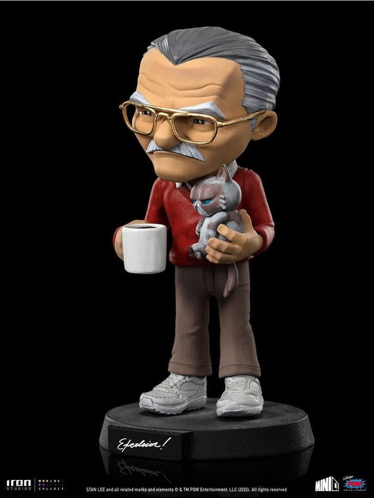 Stan Lee with Grumpy Cat - Pow - Minico - Iron Studios