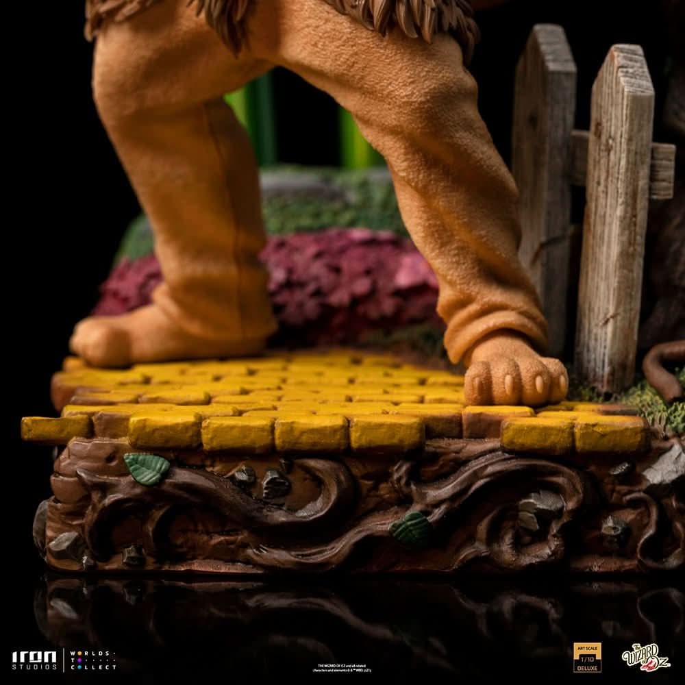 Statue Cowardly Lion Deluxe - The Wizard of Oz - Art Scale 1/10 - Iron Studios