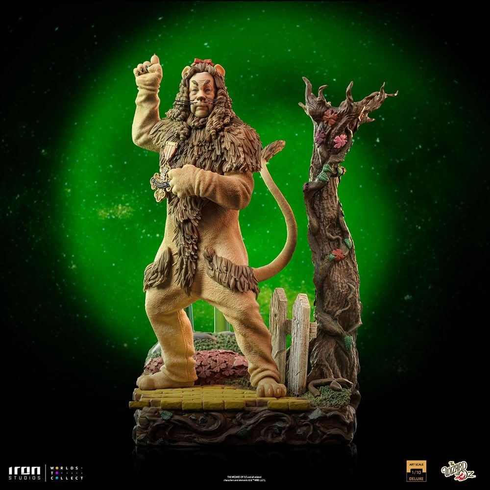 Statue Cowardly Lion Deluxe - The Wizard of Oz - Art Scale 1/10 - Iron Studios