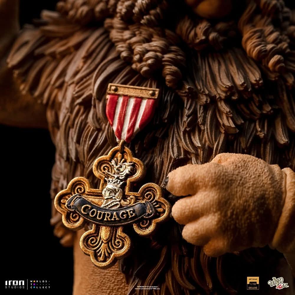 Statue Cowardly Lion Deluxe - The Wizard of Oz - Art Scale 1/10 - Iron Studios