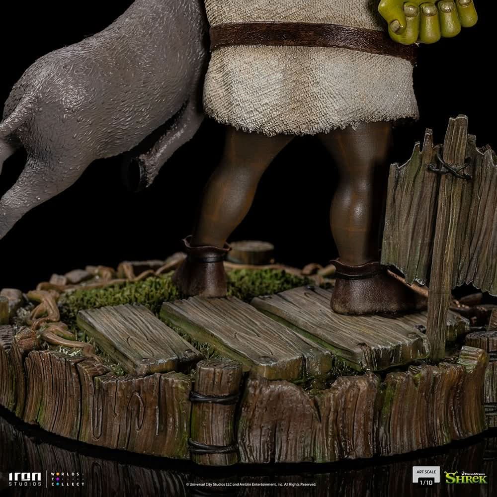 Shrek, Donkey and The Gingerbread Man - Shrek - Art Scale 1/10 - Iron Studios