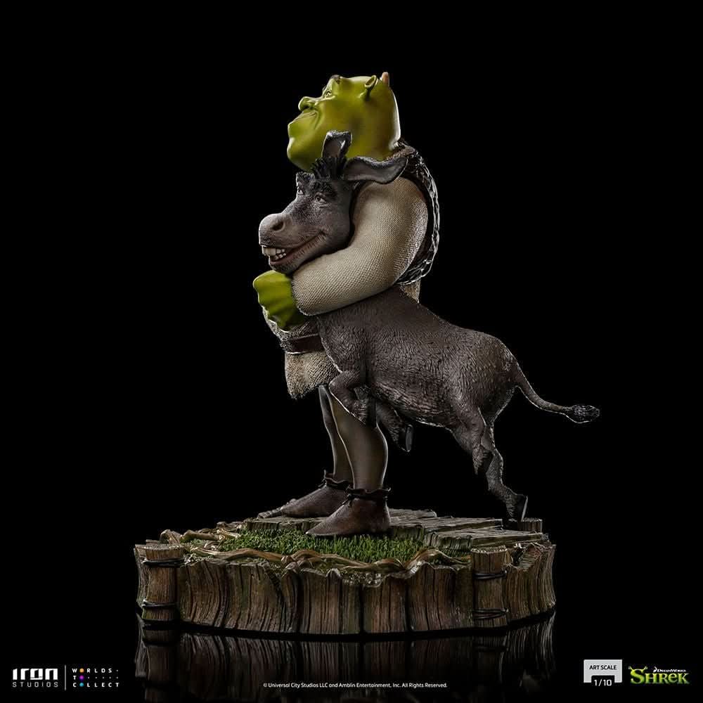 Shrek, Donkey and The Gingerbread Man - Shrek - Art Scale 1/10 - Iron Studios