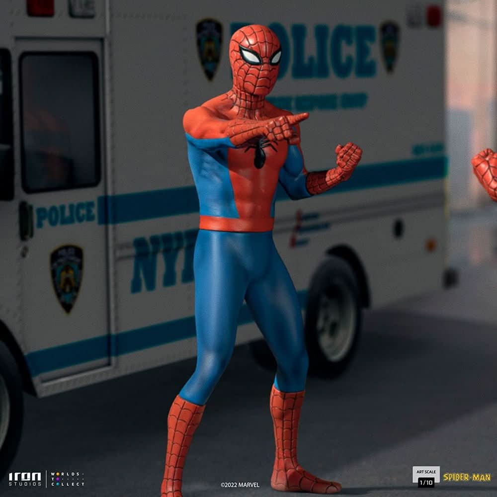 Statue Spider-Man 60's - Spider-Man Animated Series - Art Scale 1/10 - Iron Studios