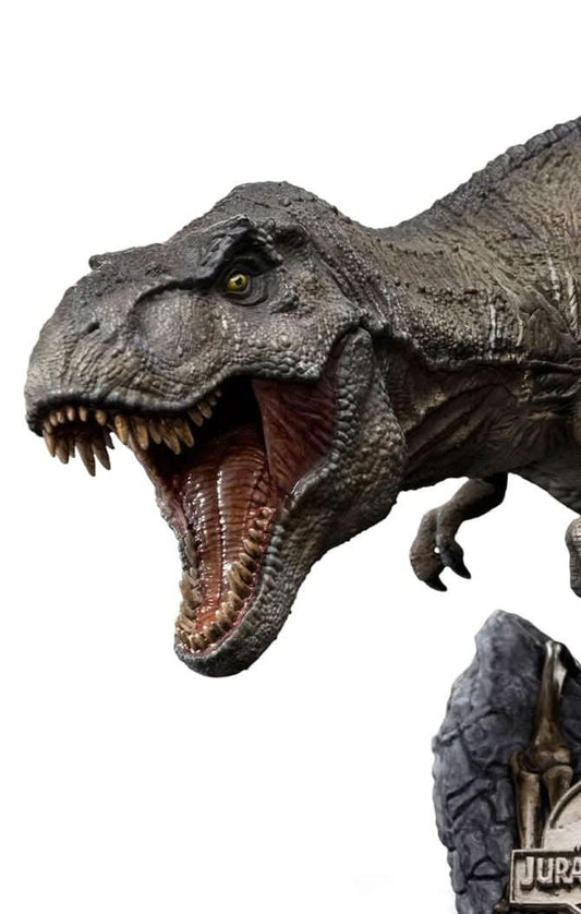 Statue T - Rex - Jurassic World - Icons - Iron Studios