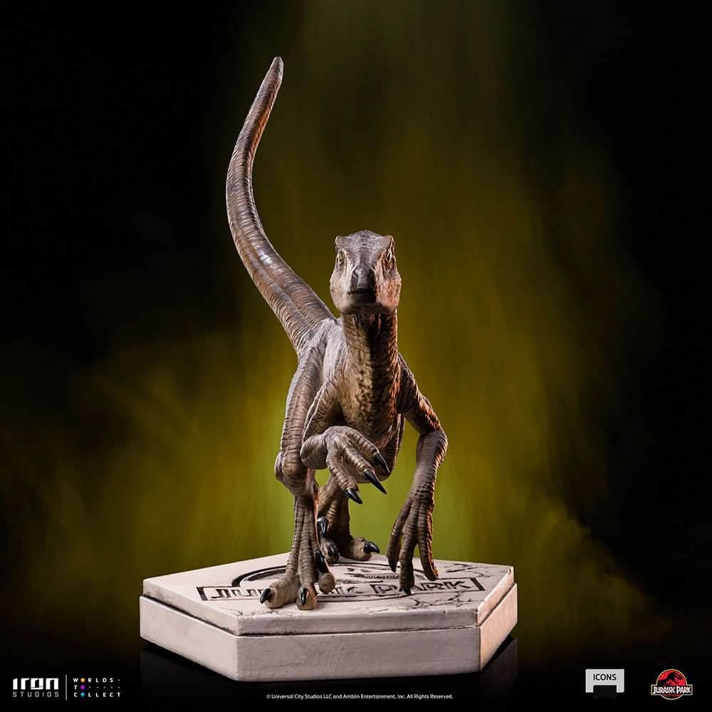 Velociraptor B - Jurassic Park - Icons - Iron Studios
