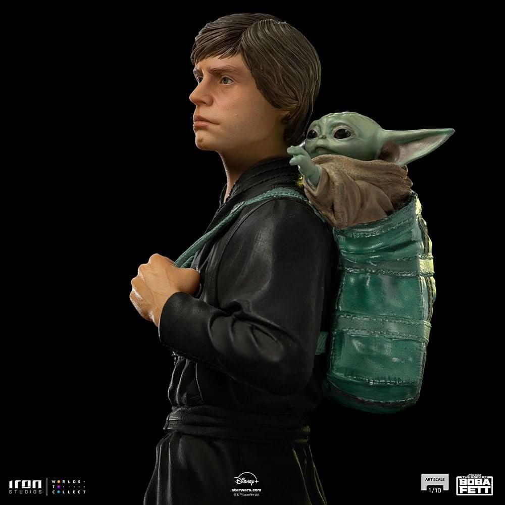 Statue Luke Skywalker and Grogu Training Version - Star Wars: The Book of Boba Fett - Art Scale 1/10 - Iron Studios