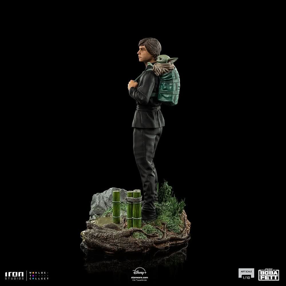 Statue Luke Skywalker and Grogu Training Version - Star Wars: The Book of Boba Fett - Art Scale 1/10 - Iron Studios