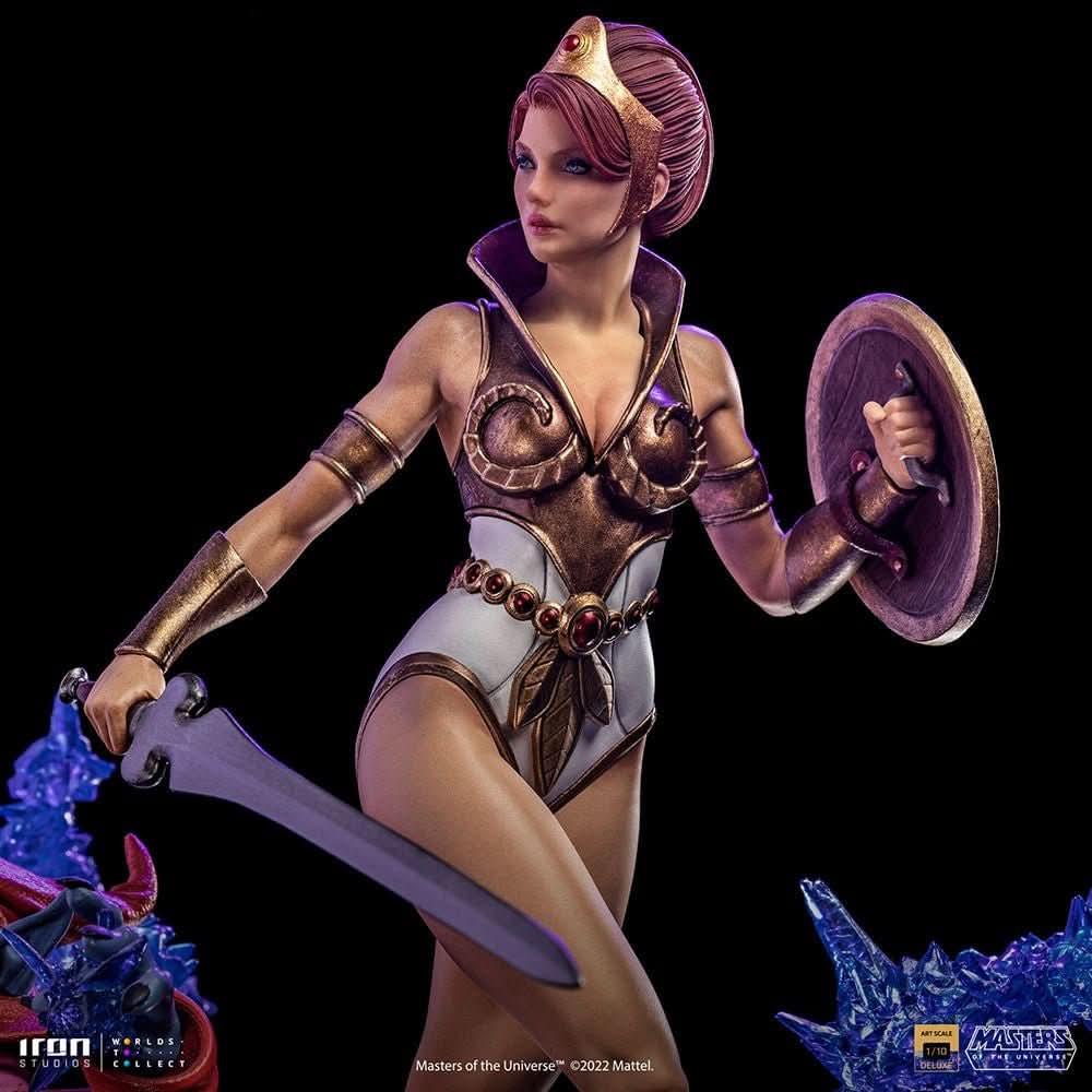 Teela and Orko - Masters of the Universe - BDS Art Scale 1/10 - Iron Studios