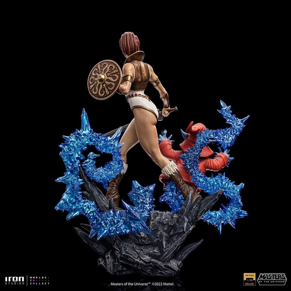 Teela and Orko - Masters of the Universe - BDS Art Scale 1/10 - Iron Studios