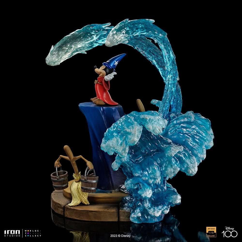 Mickey Deluxe - Disney 100th - Fantasia - Art Scale 1/10 - Iron Studios