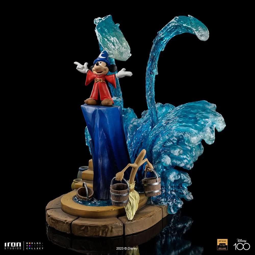 Mickey Deluxe - Disney 100th - Fantasia - Art Scale 1/10 - Iron Studios