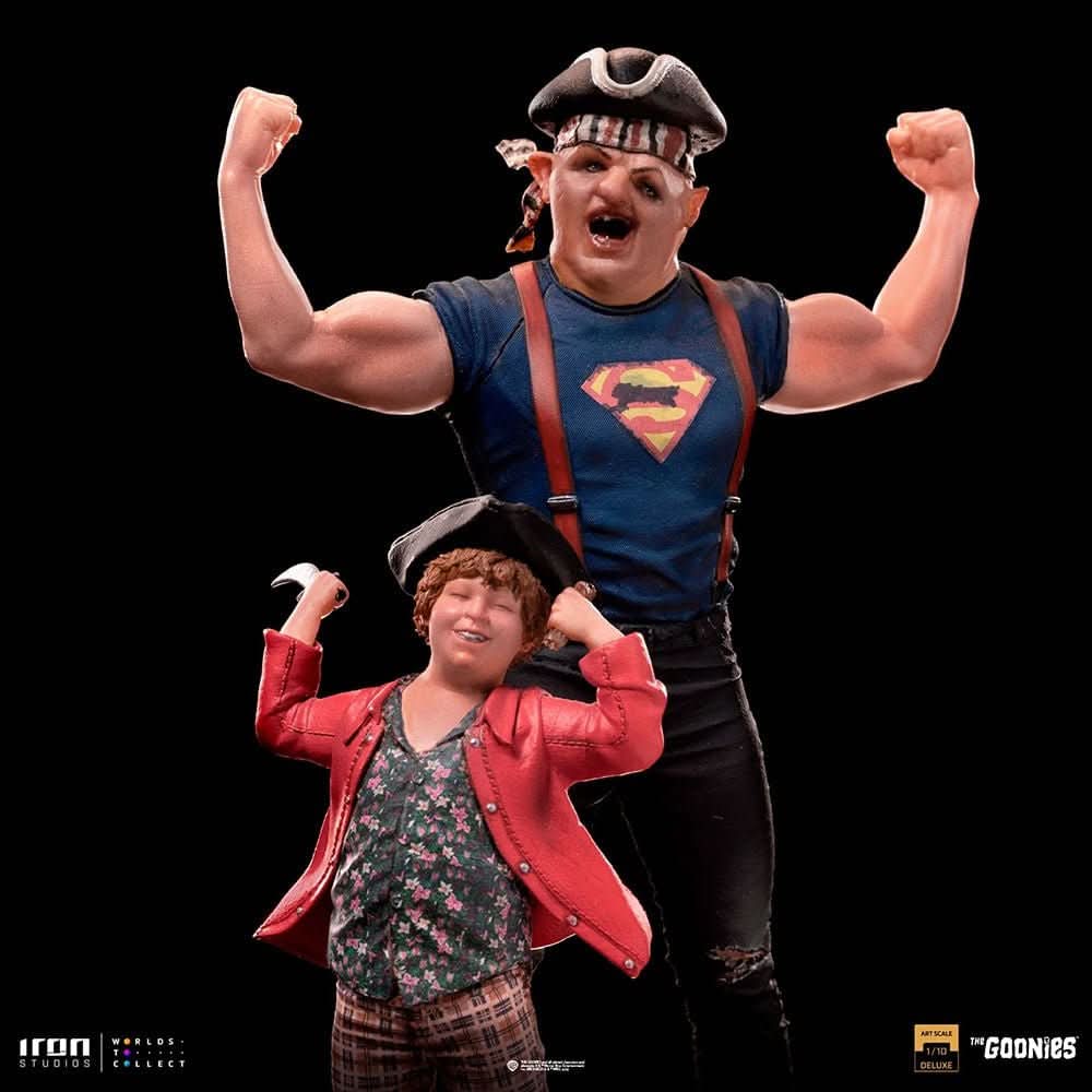 Sloth and Chunk - The Goonies - Art Scale 1/10 - Iron Studios