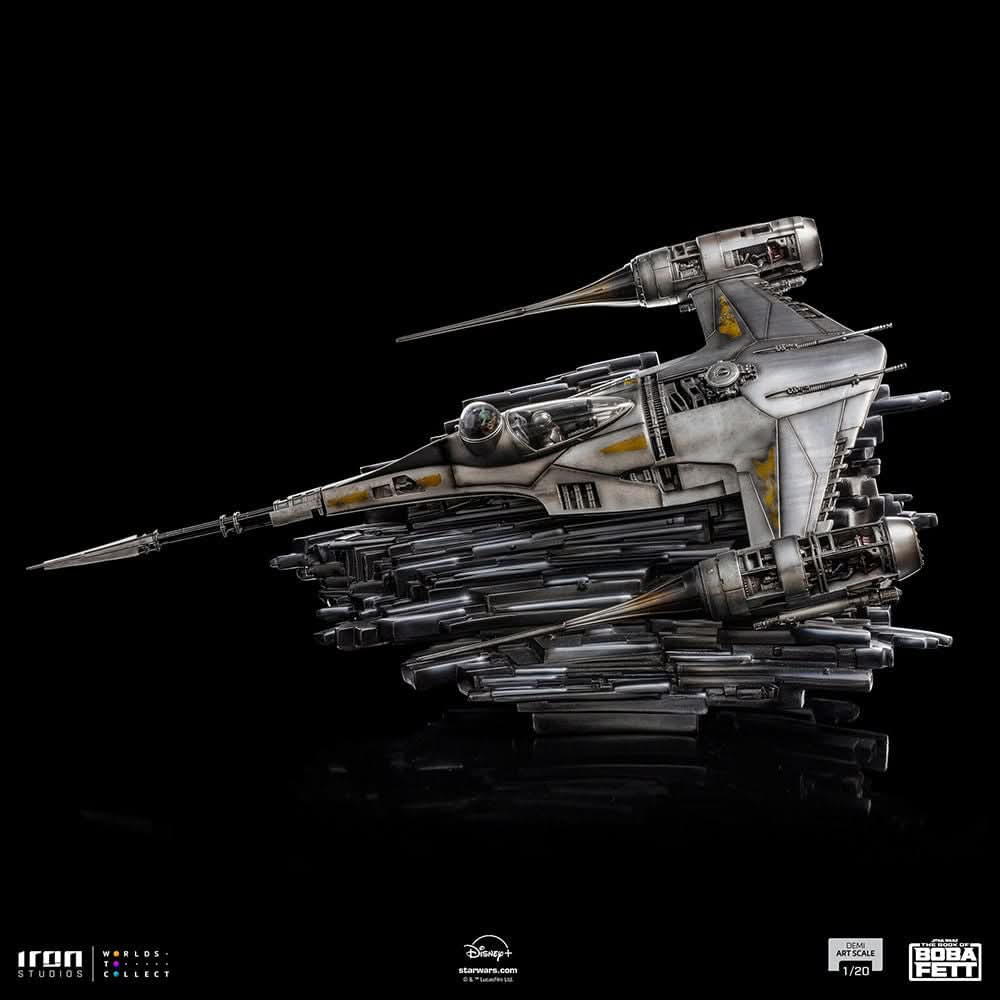 Statue Mando's N-1 Starfighter - Star Wars: The Book of Boba Fett - Demi Art Scale 1/20 - Iron Studios