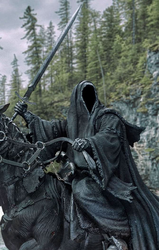 Statue Nazgul on Horse Deluxe - The Lord Of The Rings - Art Scale 1/10 - Iron Studios
