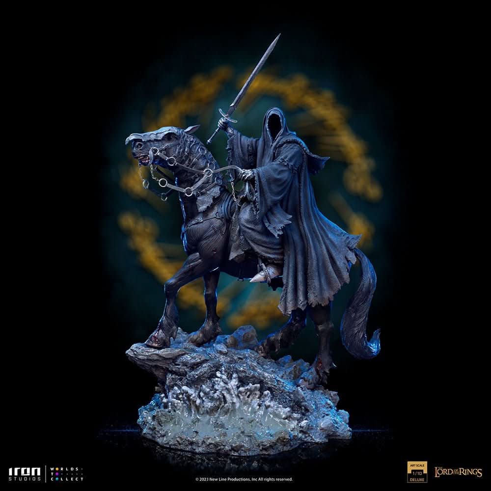 Statue Nazgul on Horse Deluxe - The Lord of the Rings - BDS Art Scale 1/10 - Iron Studios