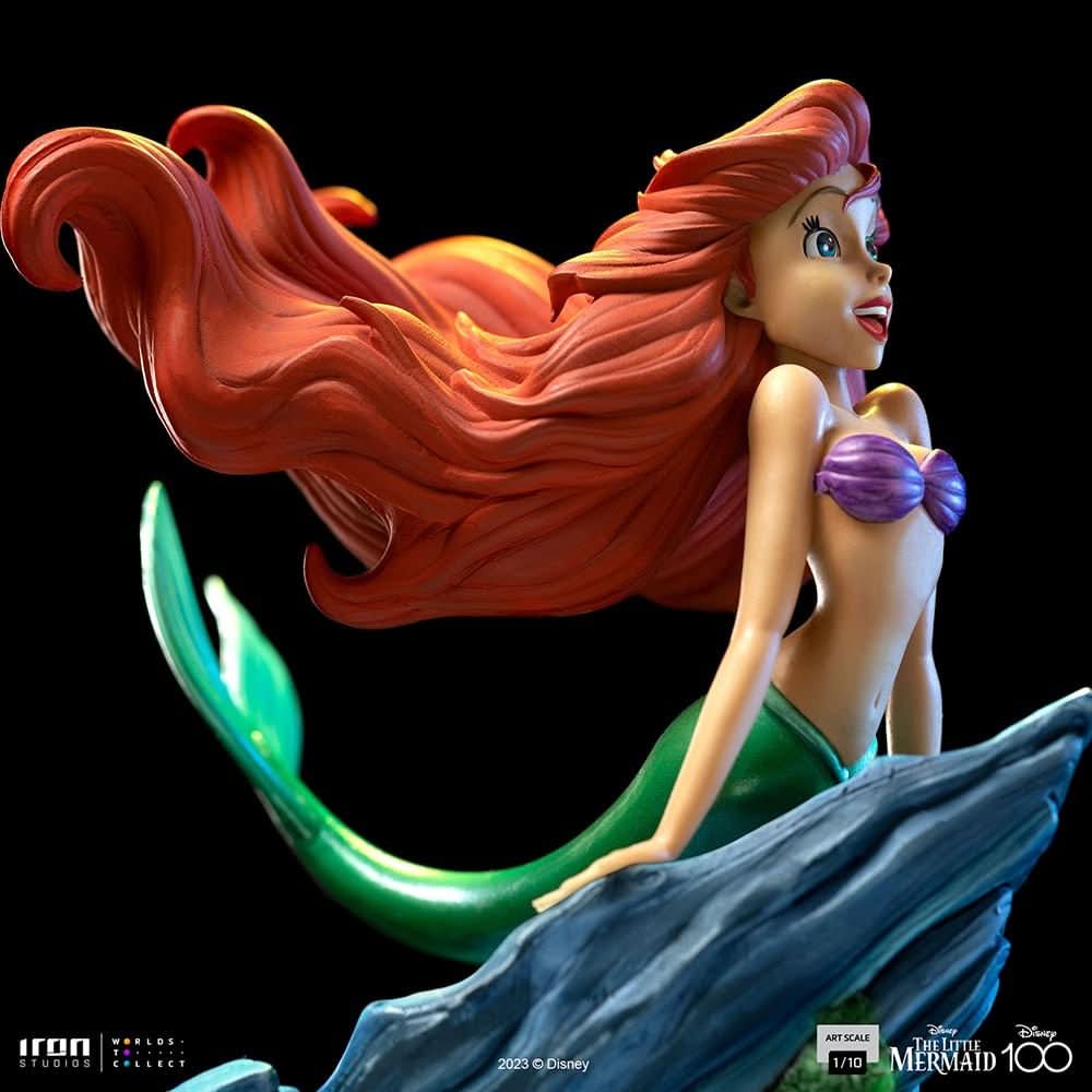 Statue Little Mermaid 100 Years Version - Disney 100th - Little Mermaid - Art Scale 1/10 - Iron Studios