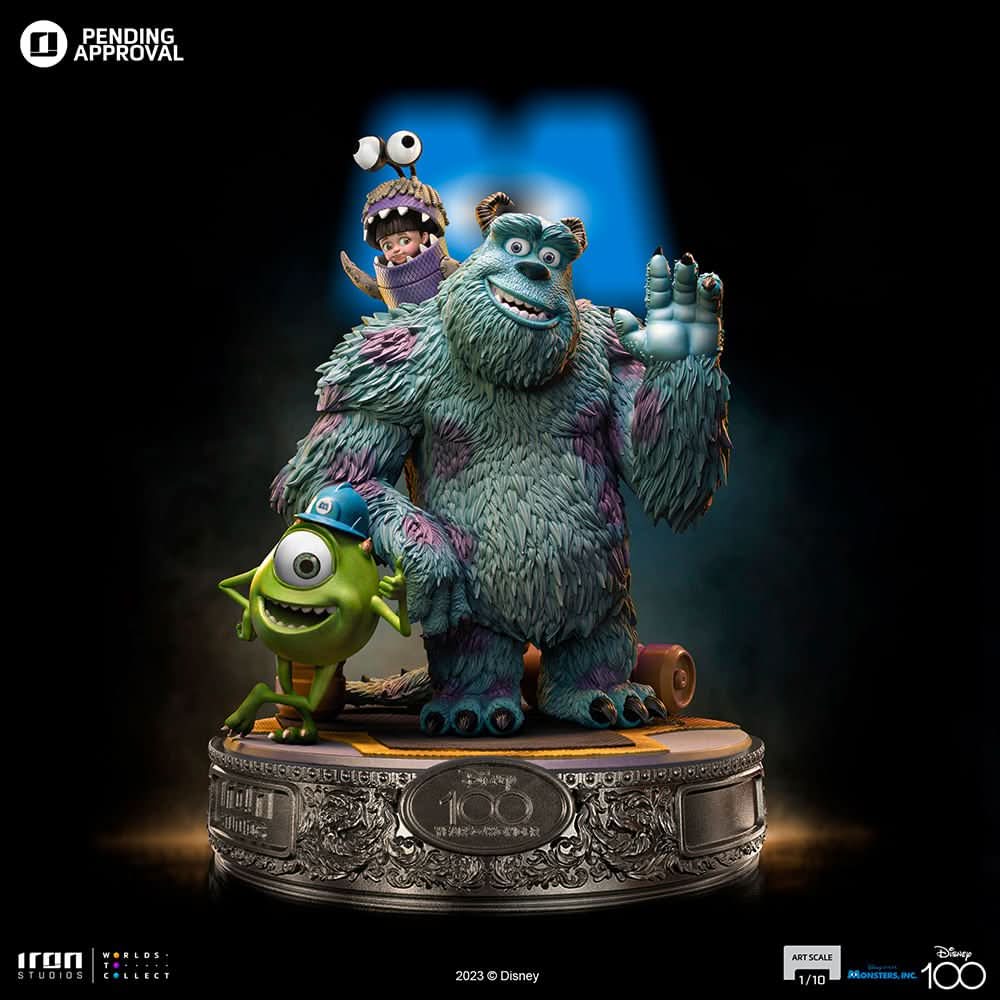 Monsters Inc. Diorama 100 Years Version - Disney 100th - Monsters Inc. - Art Scale 1/10 - Iron Studios
