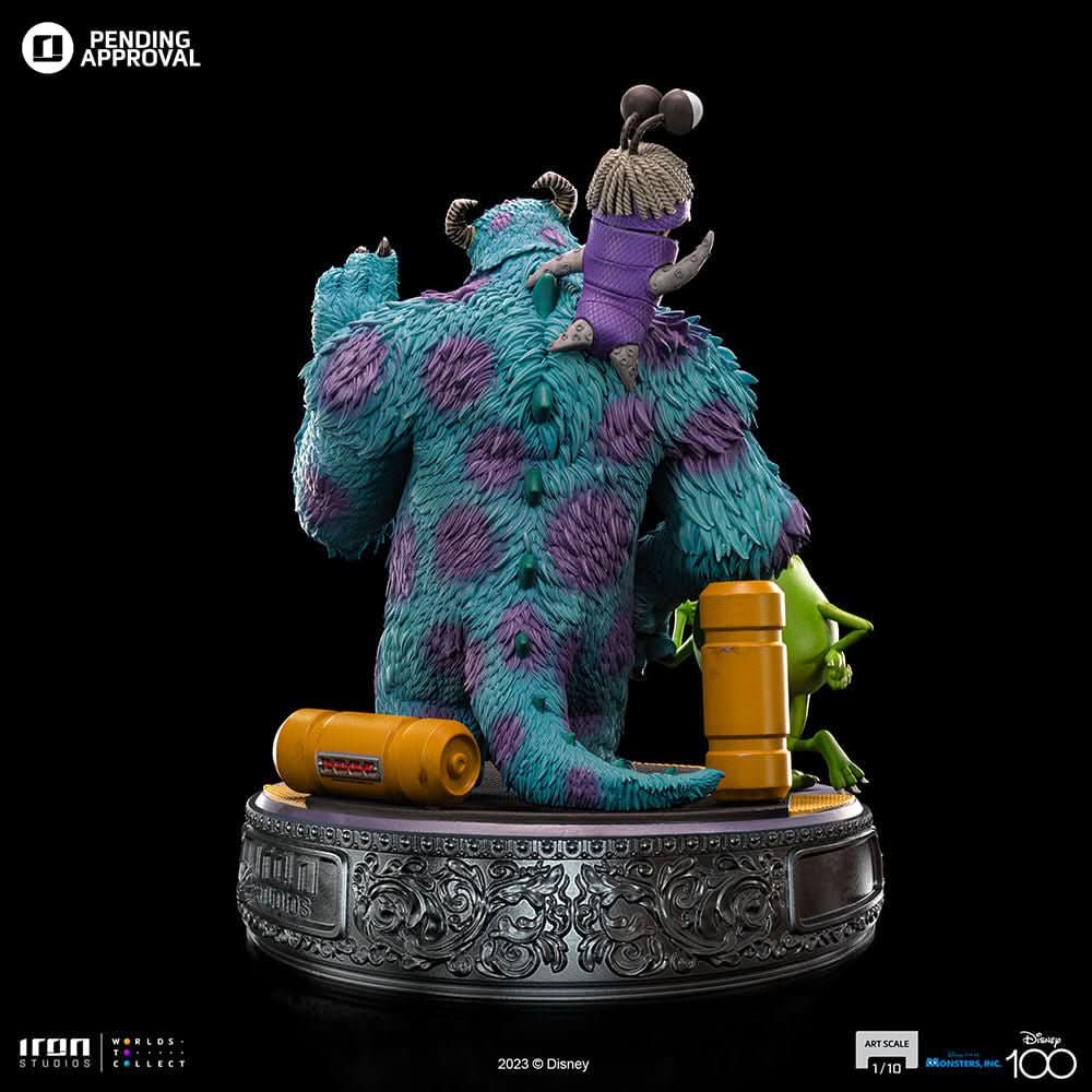 Monsters Inc. Diorama 100 Years Version - Disney 100th - Monsters Inc. - Art Scale 1/10 - Iron Studios