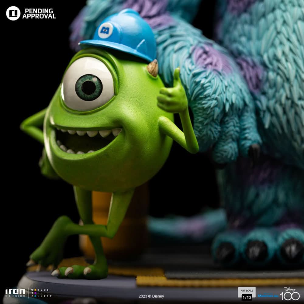 Monsters Inc. Diorama 100 Years Version - Disney 100th - Monsters Inc. - Art Scale 1/10 - Iron Studios