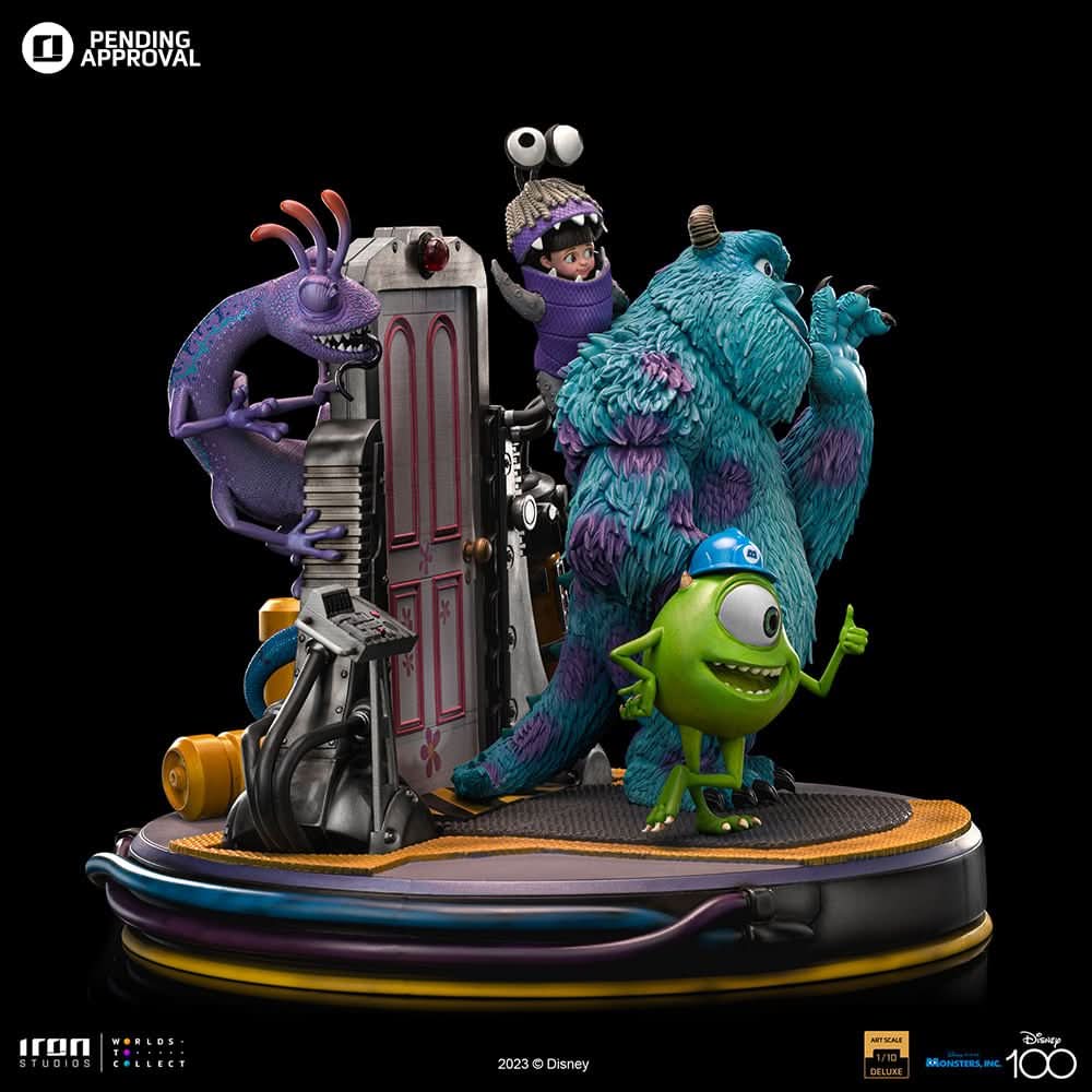 Monsters Inc. Diorama Deluxe - Disney 100th - Monsters Inc. - Art Scale 1/10 - Iron Studios