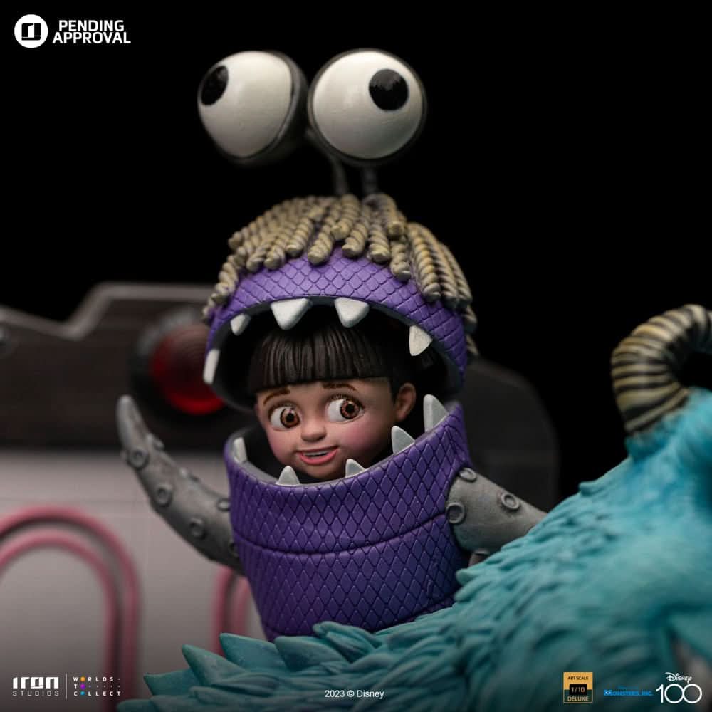 Monsters Inc. Diorama Deluxe - Disney 100th - Monsters Inc. - Art Scale 1/10 - Iron Studios