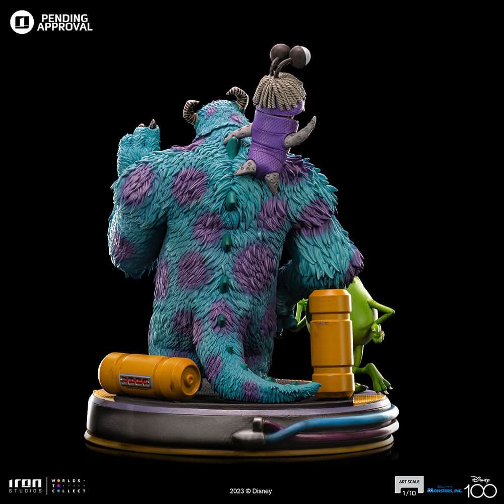 Statue Monsters Inc. Diorama - Disney 100th - Monsters Inc. - Art Scale 1/10 - Iron Studios