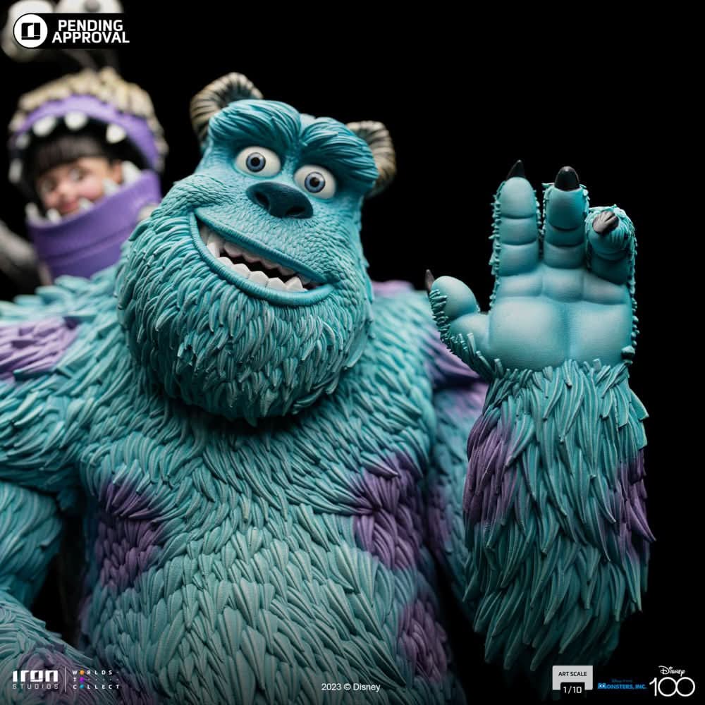 Statue Monsters Inc. Diorama - Disney 100th - Monsters Inc. - Art Scale 1/10 - Iron Studios