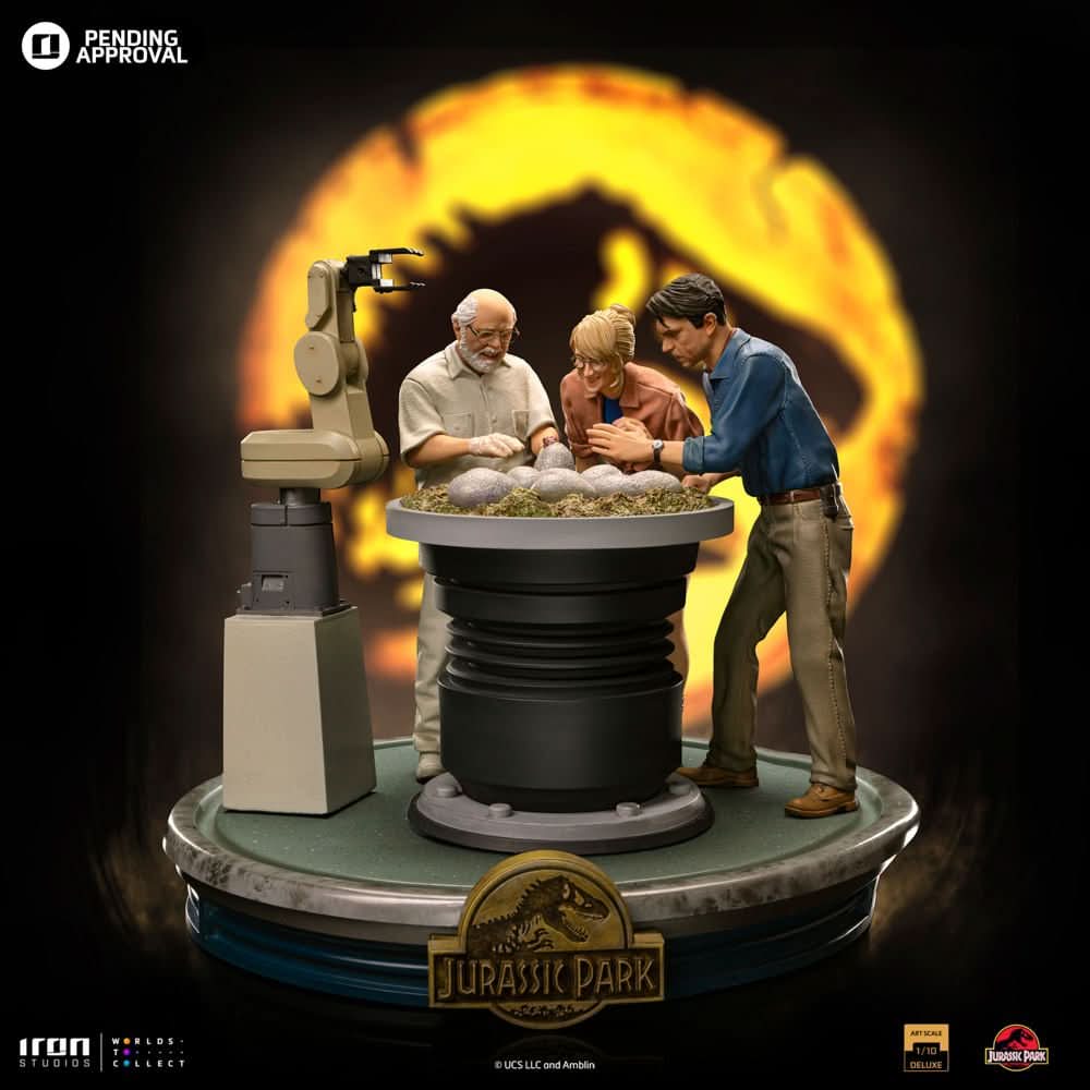 Dino Hatching Deluxe - Jurassic Park - Art Scale 1/10 - Iron Studios