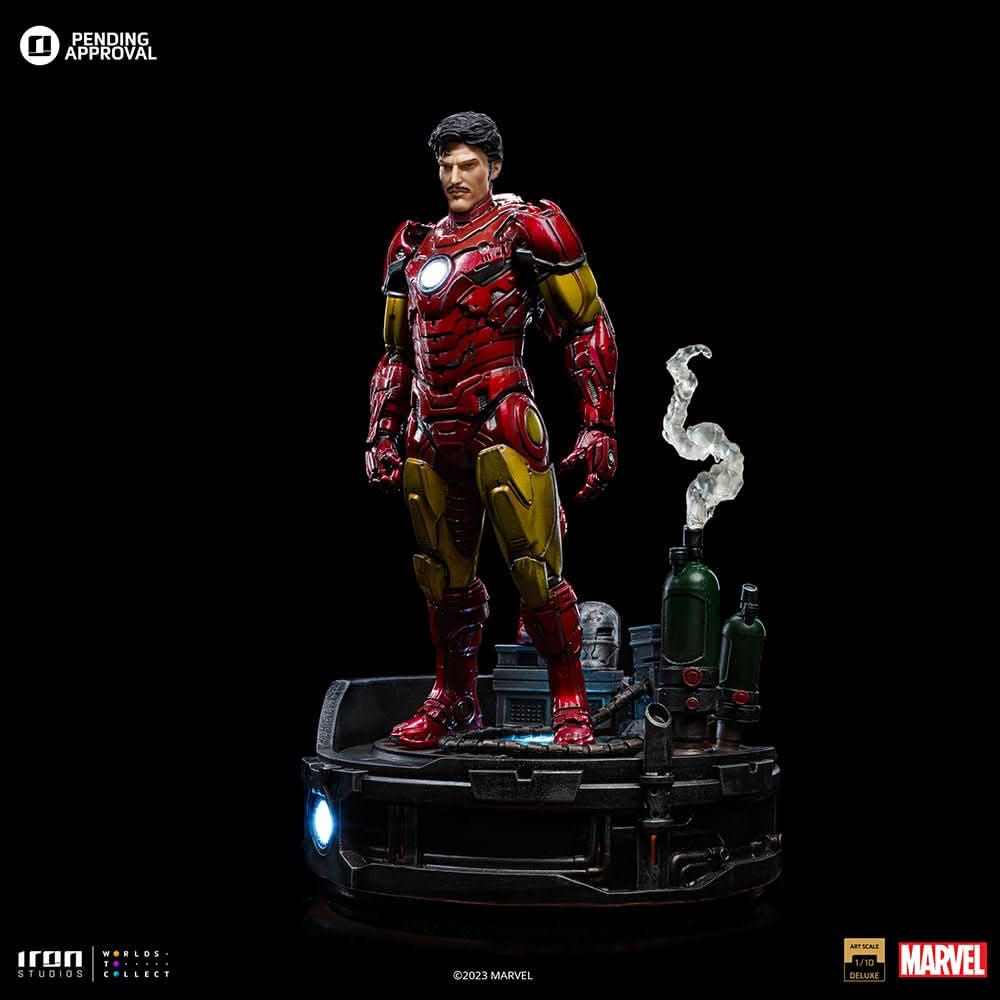 Statue Iron Man Unleashed - Marvel Comics - Art Scale 1/10 - Iron Studios