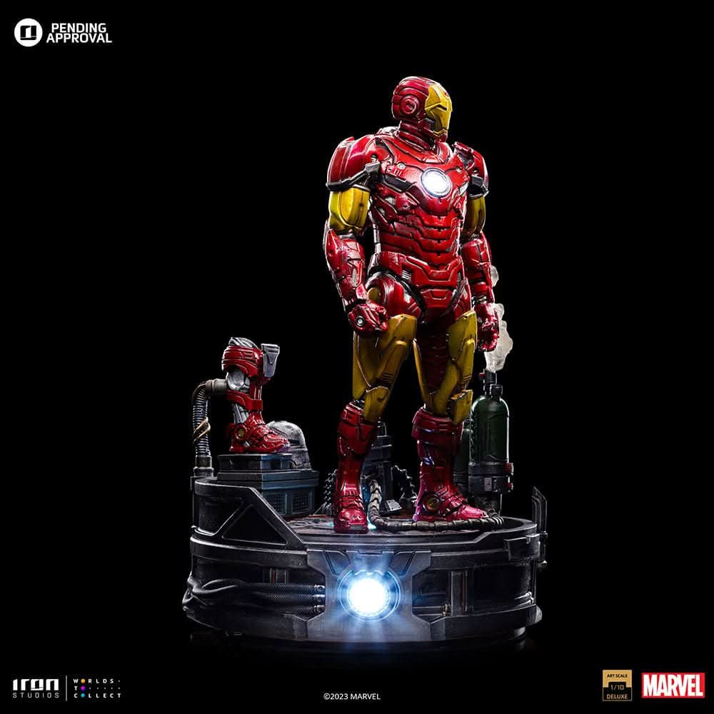 Statue Iron Man Unleashed - Marvel Comics - Art Scale 1/10 - Iron Studios