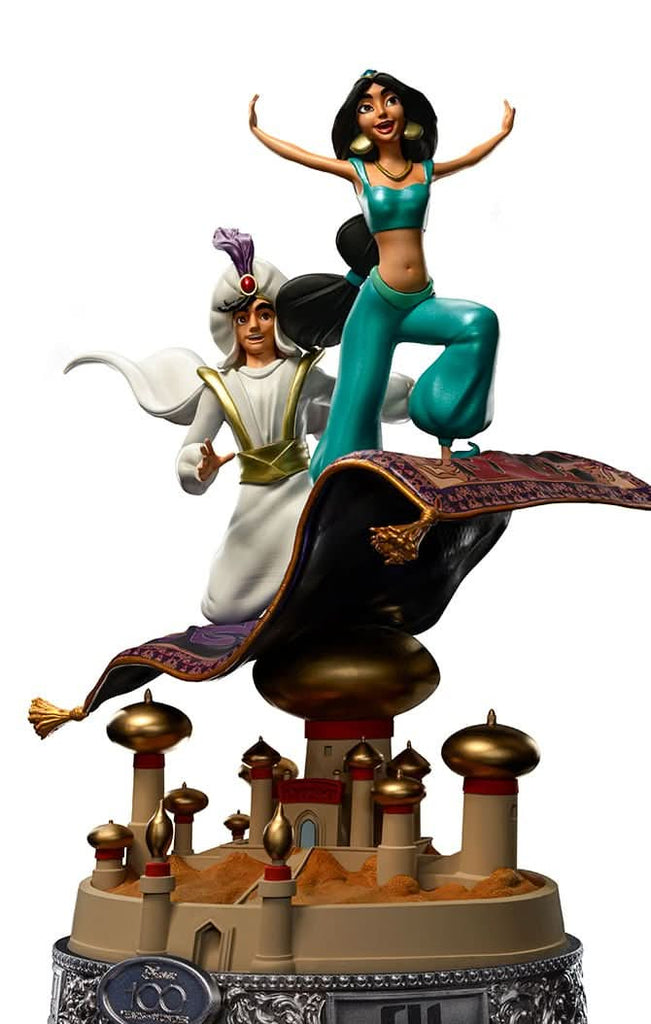 Statue Aladdin and Jasmine 100 Years Version - Disney 100th - Aladdin - Art Scale 1/10 - Iron Studios