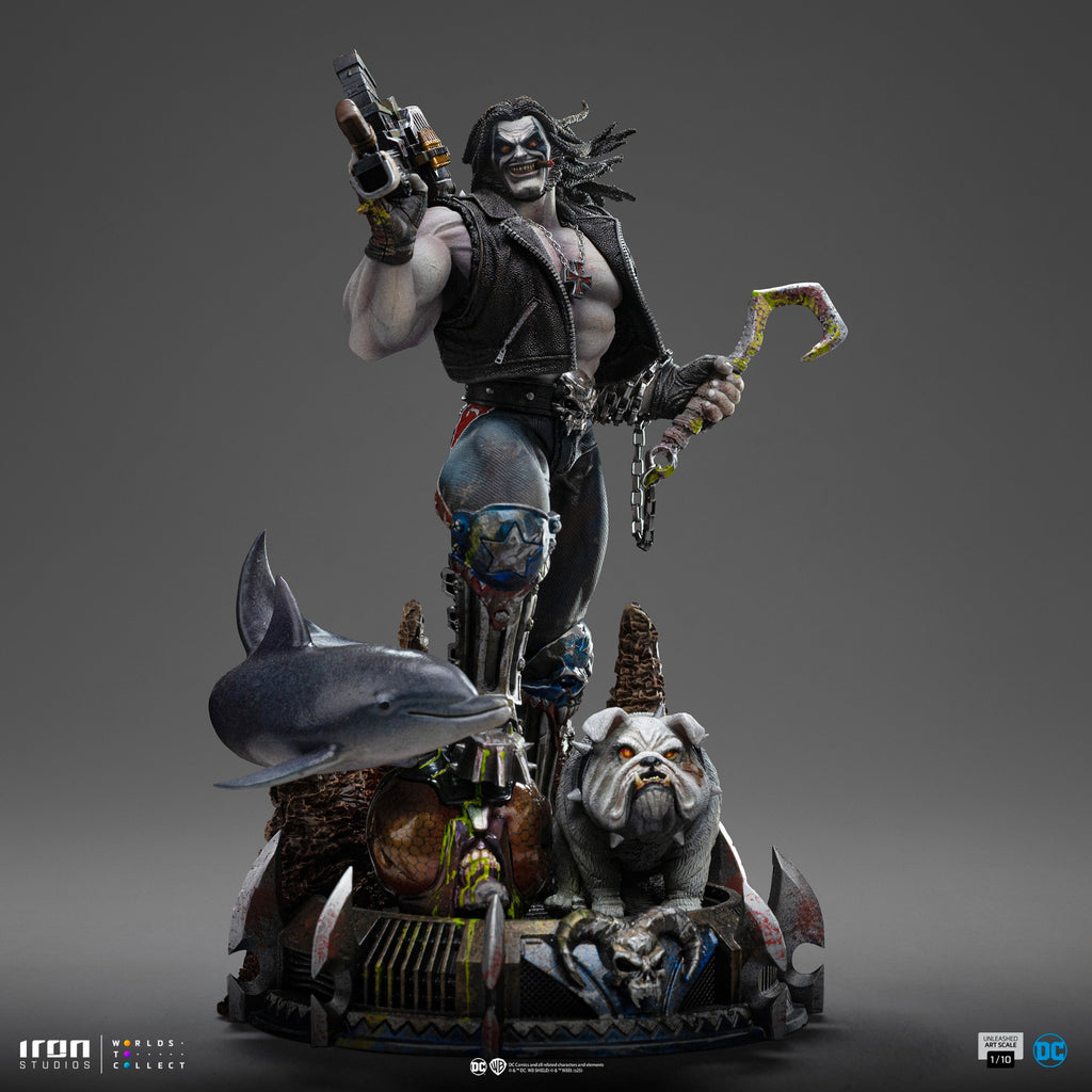 Pre-Order - Statue Lobo Unleashed - DC Comics - Art Scale 1/10 - Iron Studios