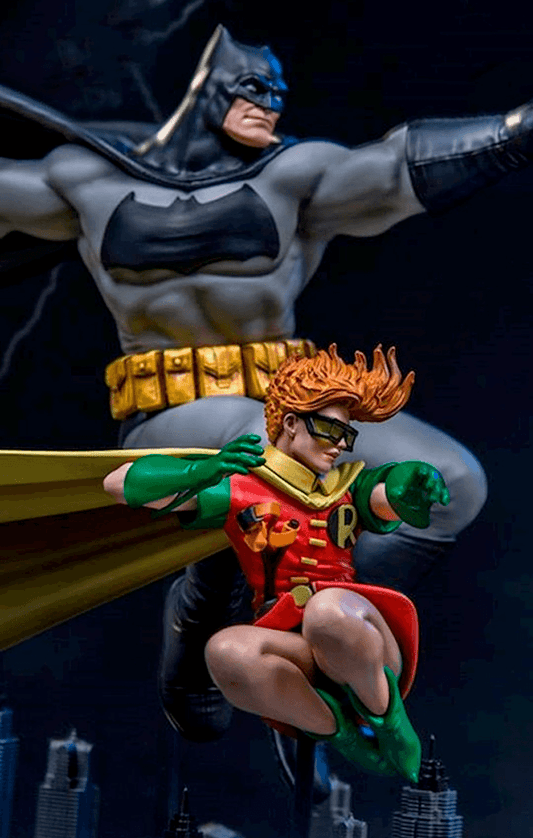 Statue Batman & Robin Deluxe By Frank Miller - The Dark Knight Returns - Art Scale 1/10 - Iron Studios