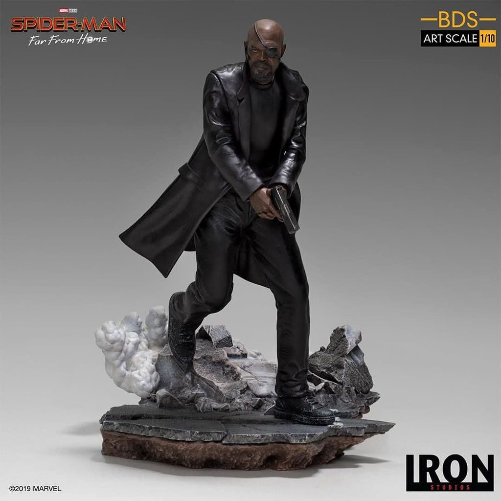 Statue Nick Fury - Spider-Man: Far From Home - Art Scale 1/10 - Iron Studios