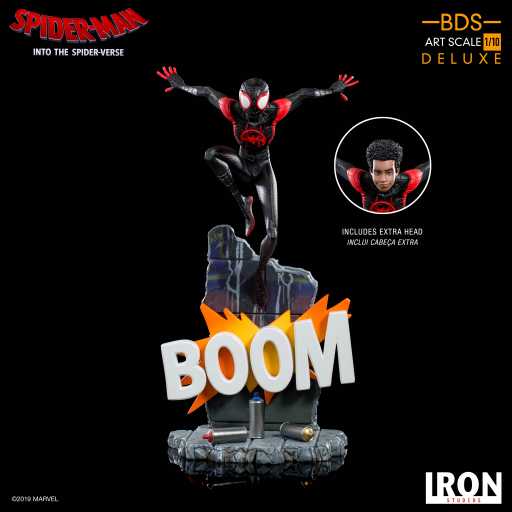 Statue Miles Morales - Spider-Man: Into the Spider-Verse - Art Scale 1/10 - Iron Studios
