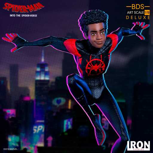 Statue Miles Morales - Spider-Man: Into the Spider-Verse - Art Scale 1/10 - Iron Studios