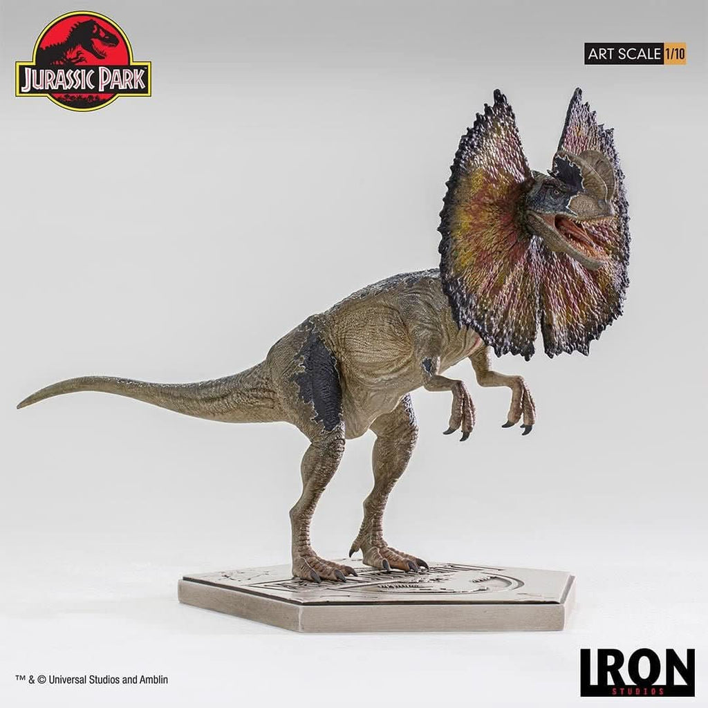 Dilophosaurus - Jurassic Park - Art Scale 1/10 - Iron Studios